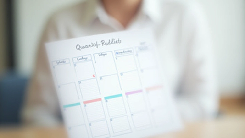 Ajustement budget trimestriel